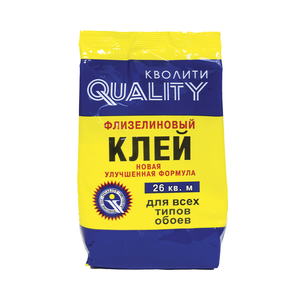 Клей обойный "quality" флизелиновый 200 г (30) пакет