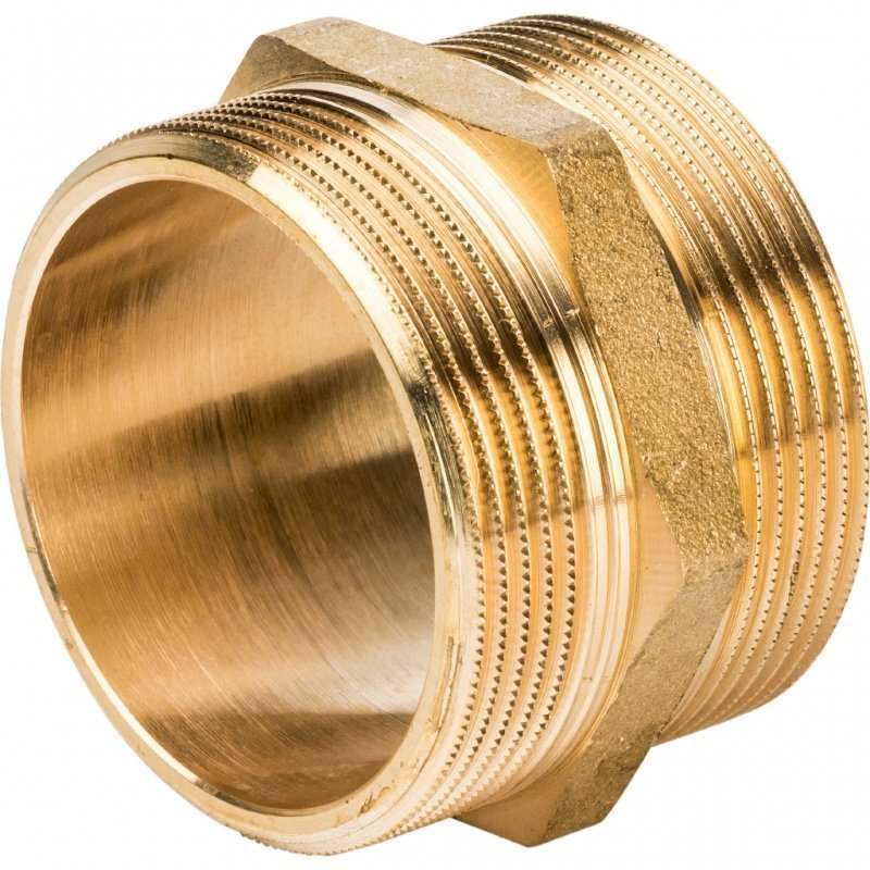 Ниппель НР 3" латунь STOUT