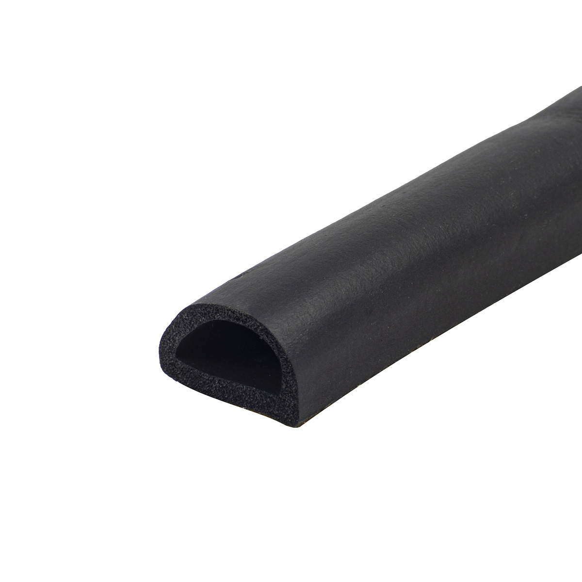 Уплотнитель d 21 х 15 мм черный бухта 50 м (промышл.) (1/2) "tech-top"