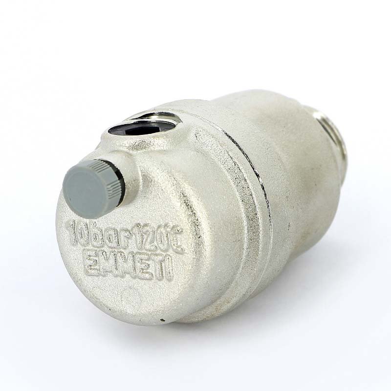 Воздухоотводчик автоматический 1/2" EMMETI никель