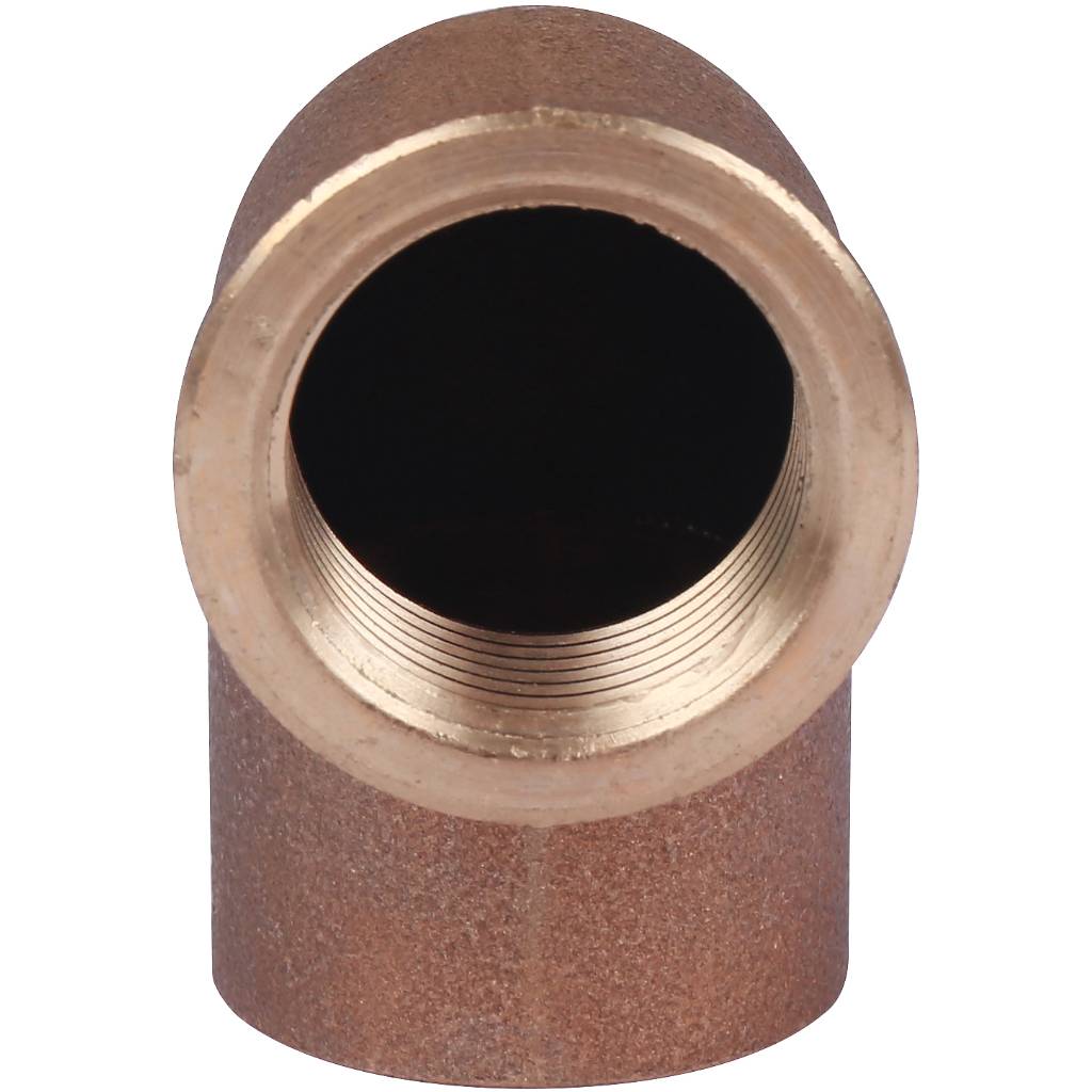 Угол переходной 28x3/4" (ВР) SANHA под пайку бронзовый 140902834