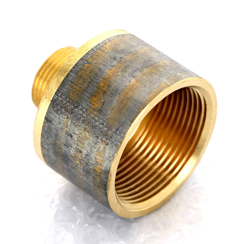 Переходник круглый резьбовой 3/4" x 1"1/2 ВН бронза VIEGA (650841)