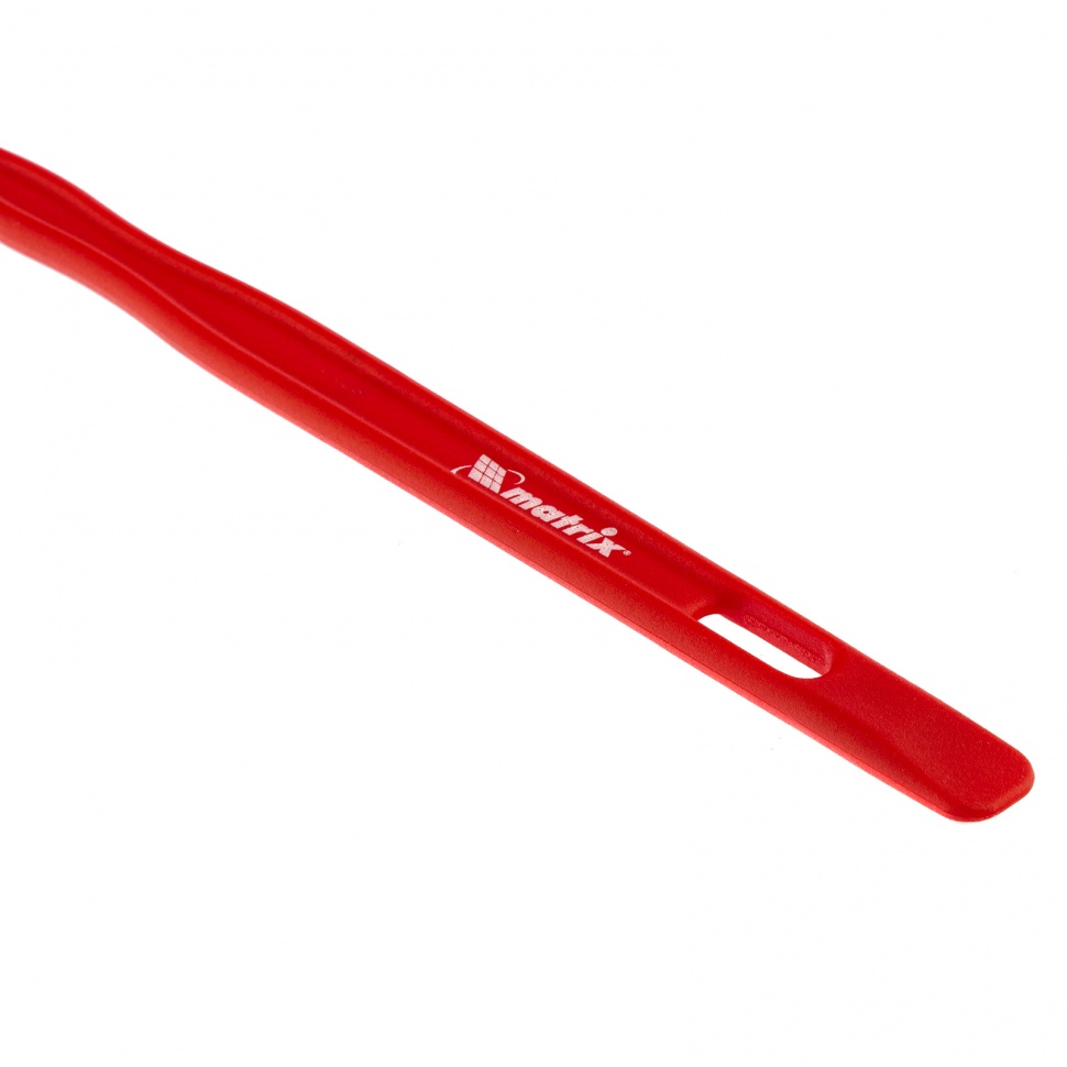 Кисть флейцевая удлиненная, 25 x 10, натуральная щетина, пластиковая ручка Matrix (83400)