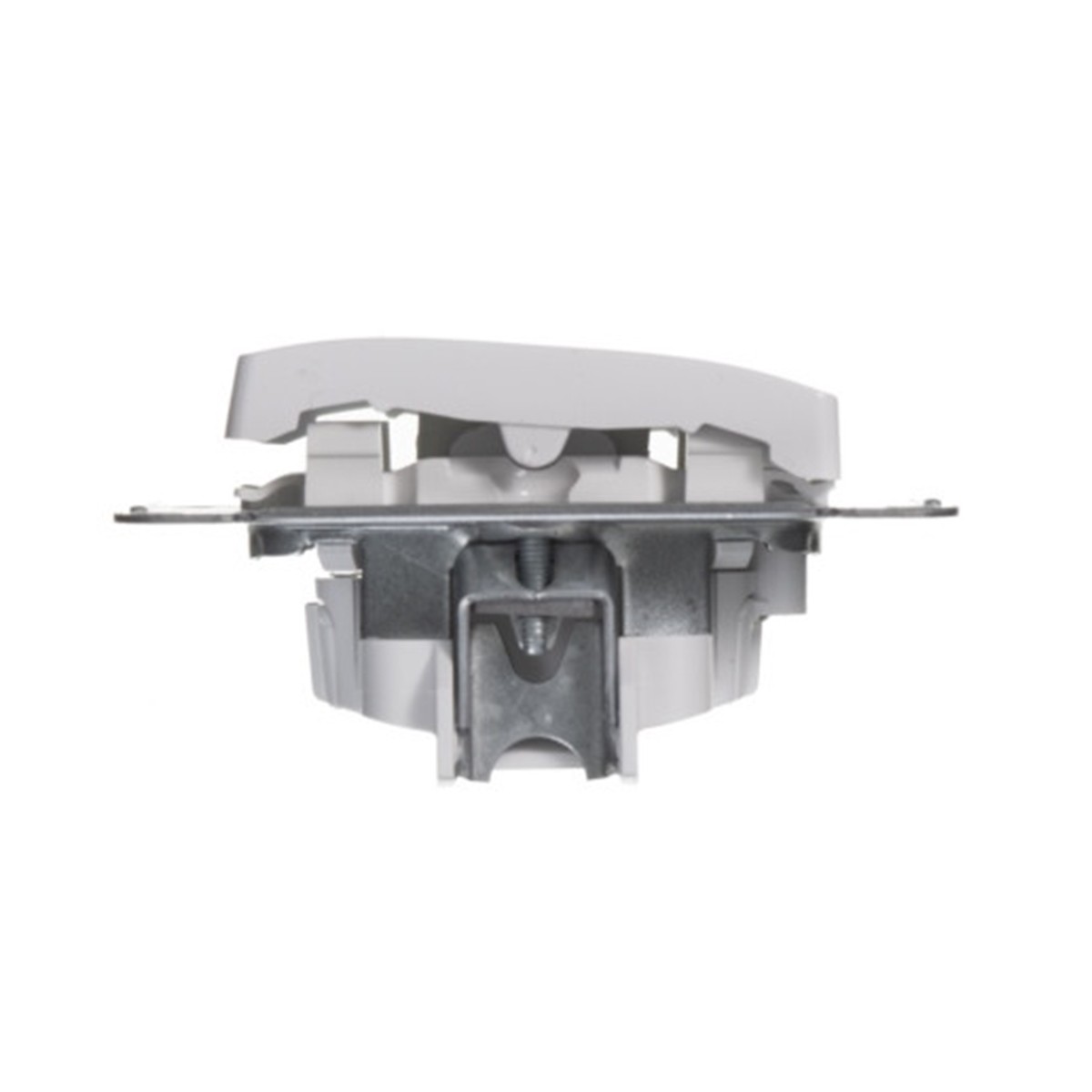 Переключатель "glossa" 1 кл. с индикатором (механизм) 10а, белый (1/20/160) "schneider"