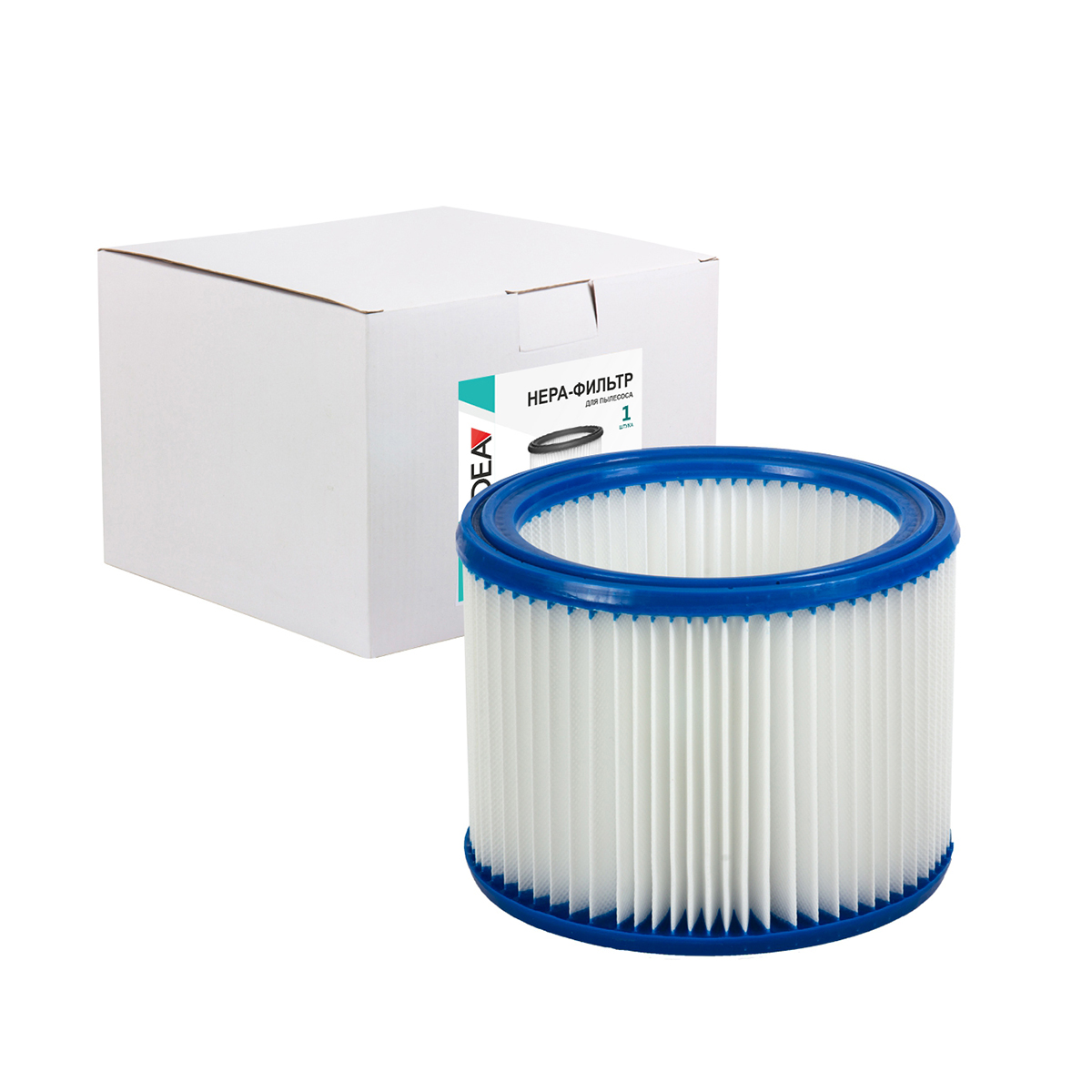 Фильтр складчатый hepa-фильтр для пылесосов (1/2) "idea" id-fp03
