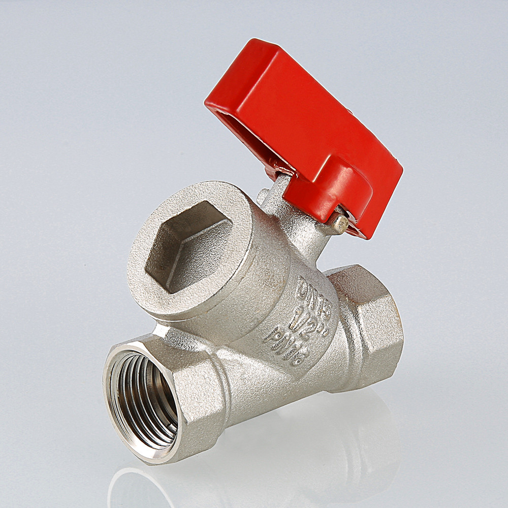 Кран шаровый с цельным корпусом 1/2'' ВВ флажок VALTEC