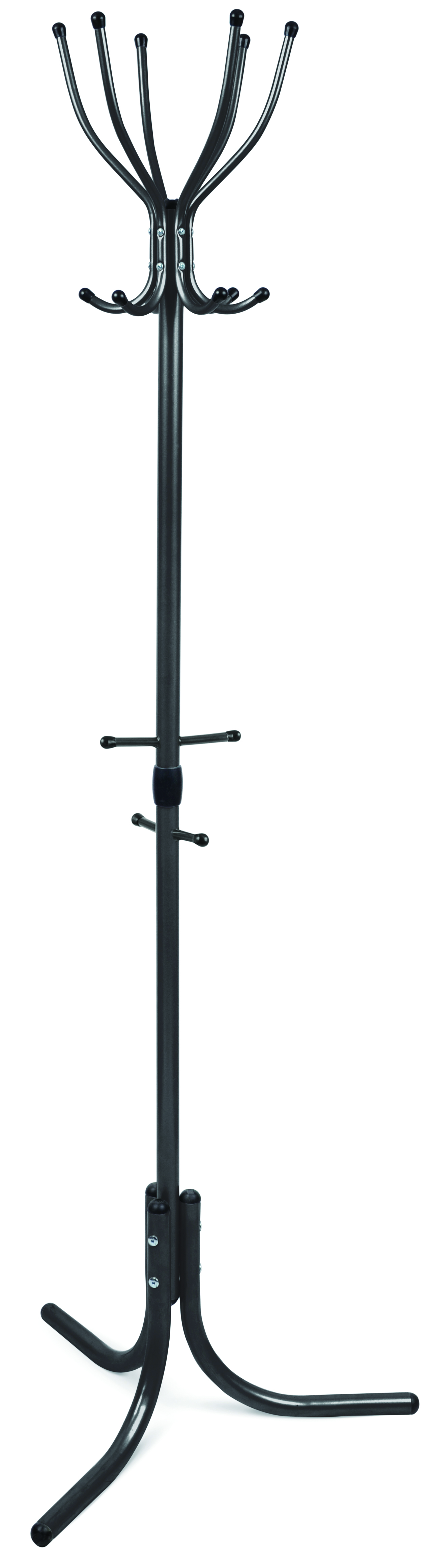 Вешалка напольная "комфорт" (6 крючков) черный (1) вк6/ч  "ника"