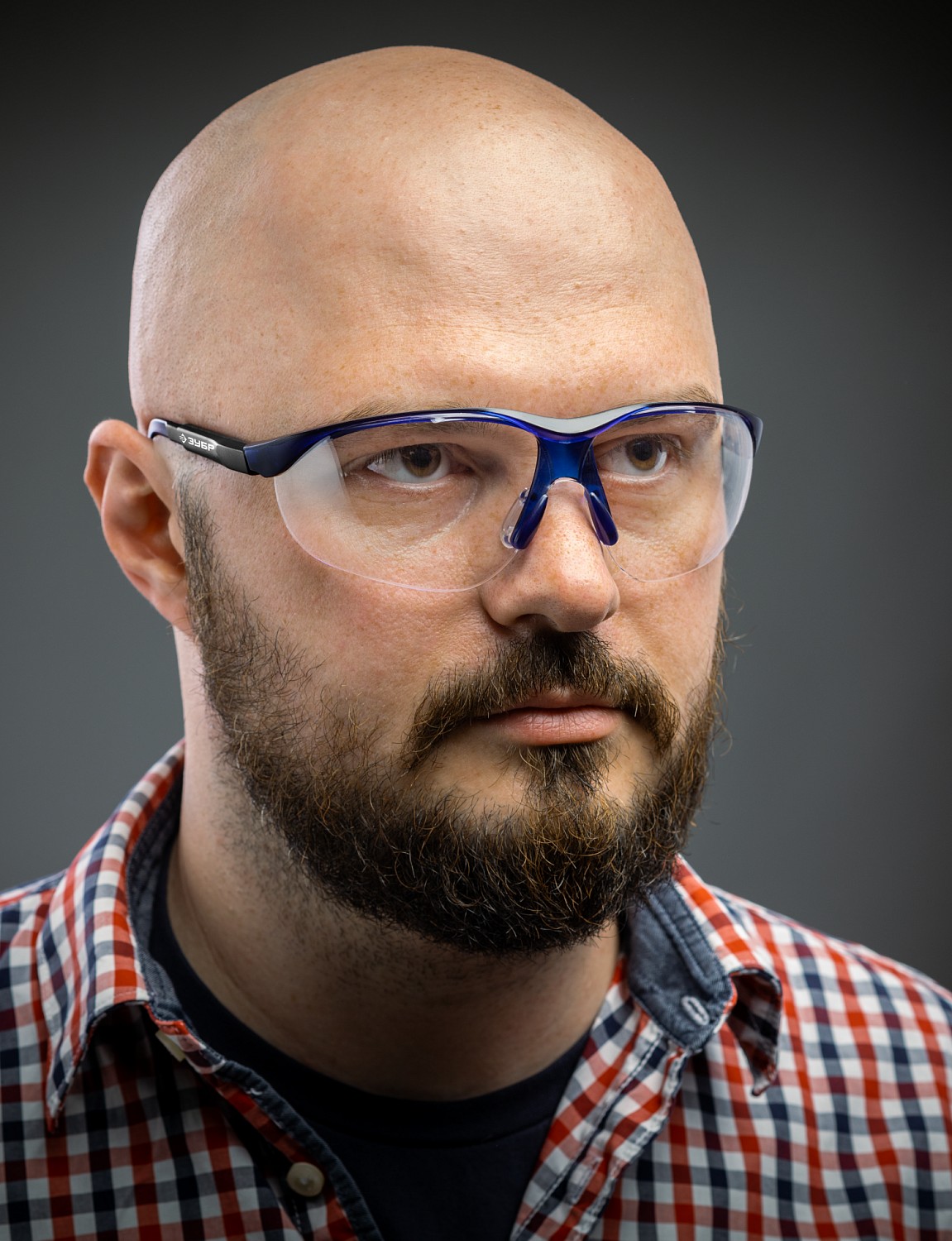 ЗУБР ПРОГРЕСС, открытого типа, прозрачные, линза устойчива к царапинам и запотеванию, защитные очки, Профессионал (110320)