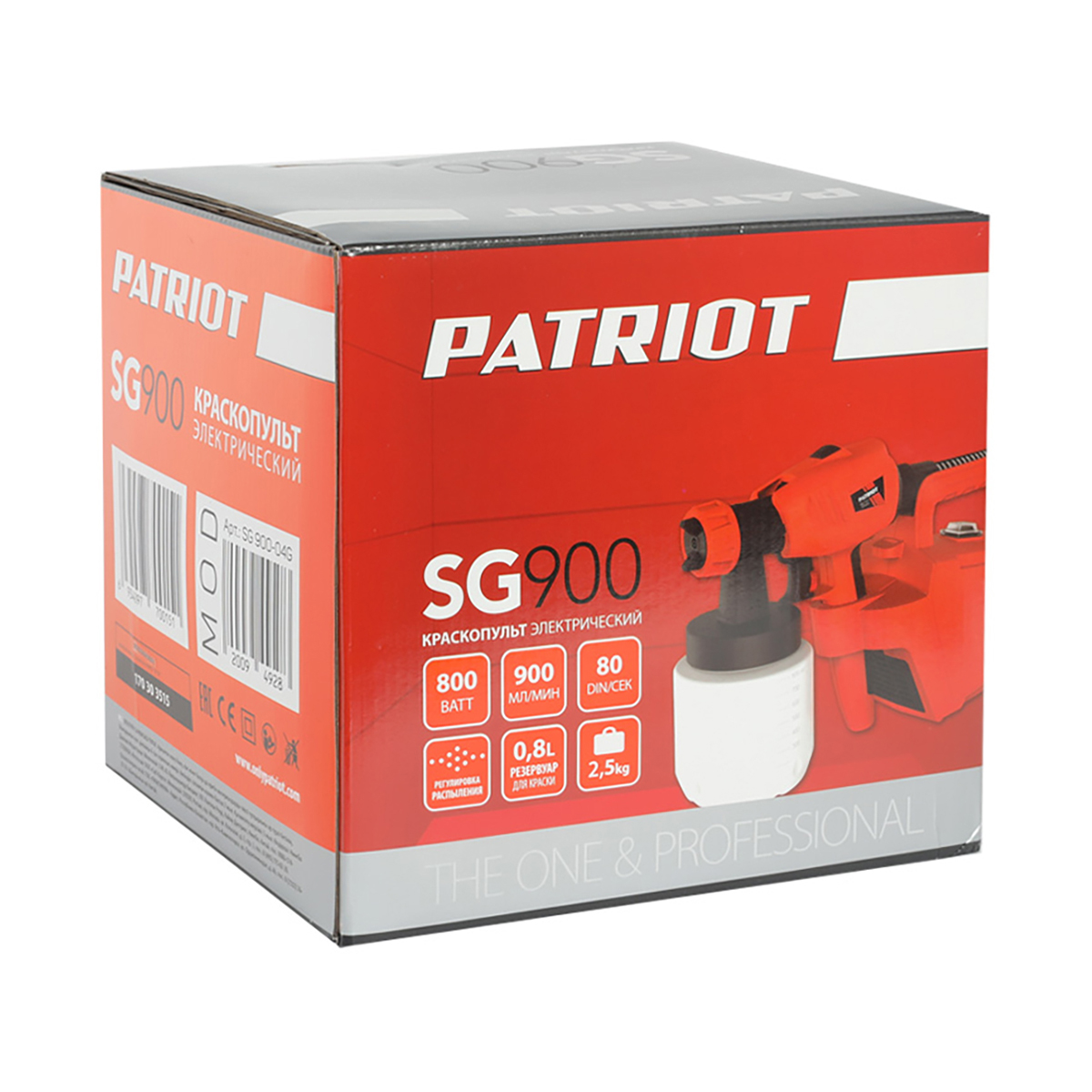 Краскопульт электрич. sg 900 (1/4) "patriot" 170303515