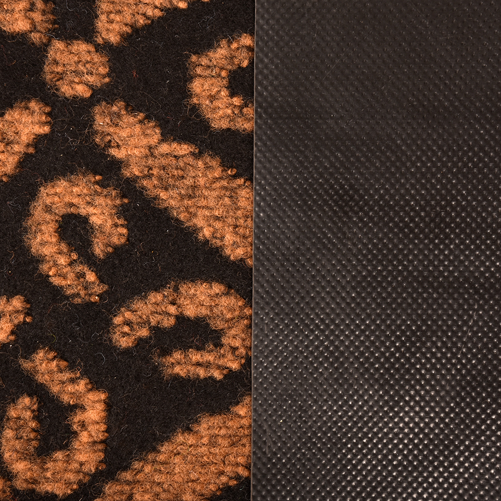 Коврик влаговпитывающий "hall" 50*80 см коричневый (1/10) "vortex" 24076