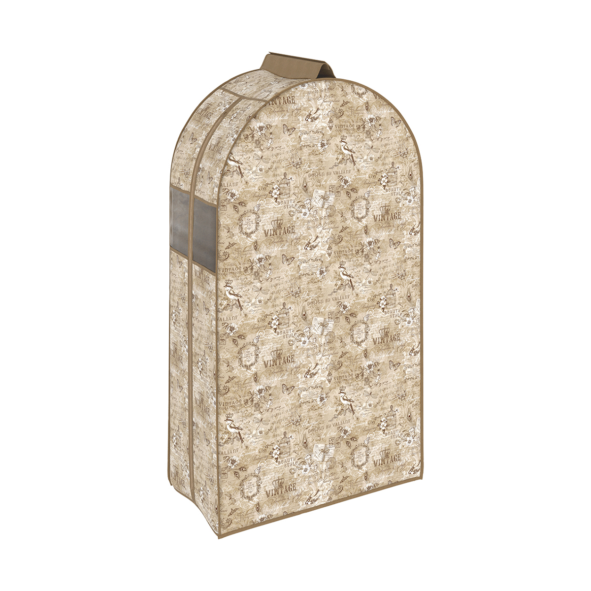 Чехол-кофр для одежды подвесной "vintage" 108*60*30 см (1/24) "valiant" vn-c-108