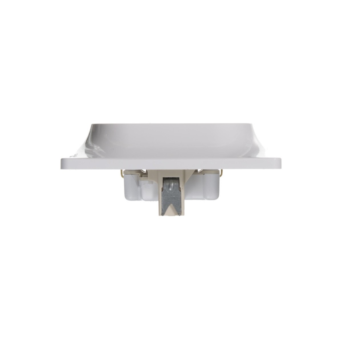 Розетка "glossa" 2-х местн. с заземл. 16а, белый (1/10/60) "schneider"