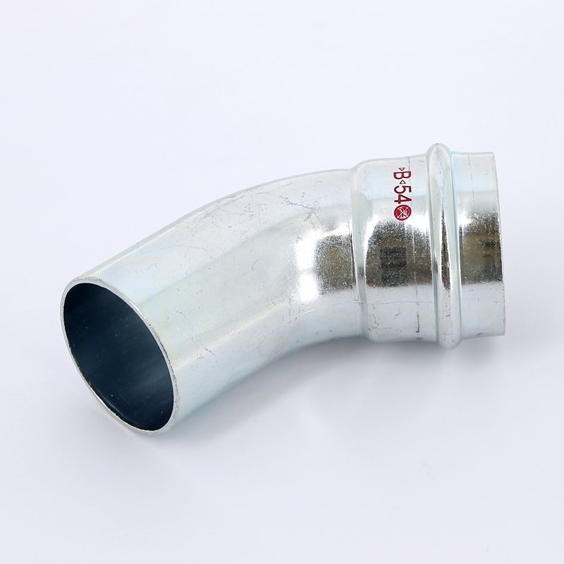 Угол-вставка 45° пресс оцинкованная сталь 54 IBP