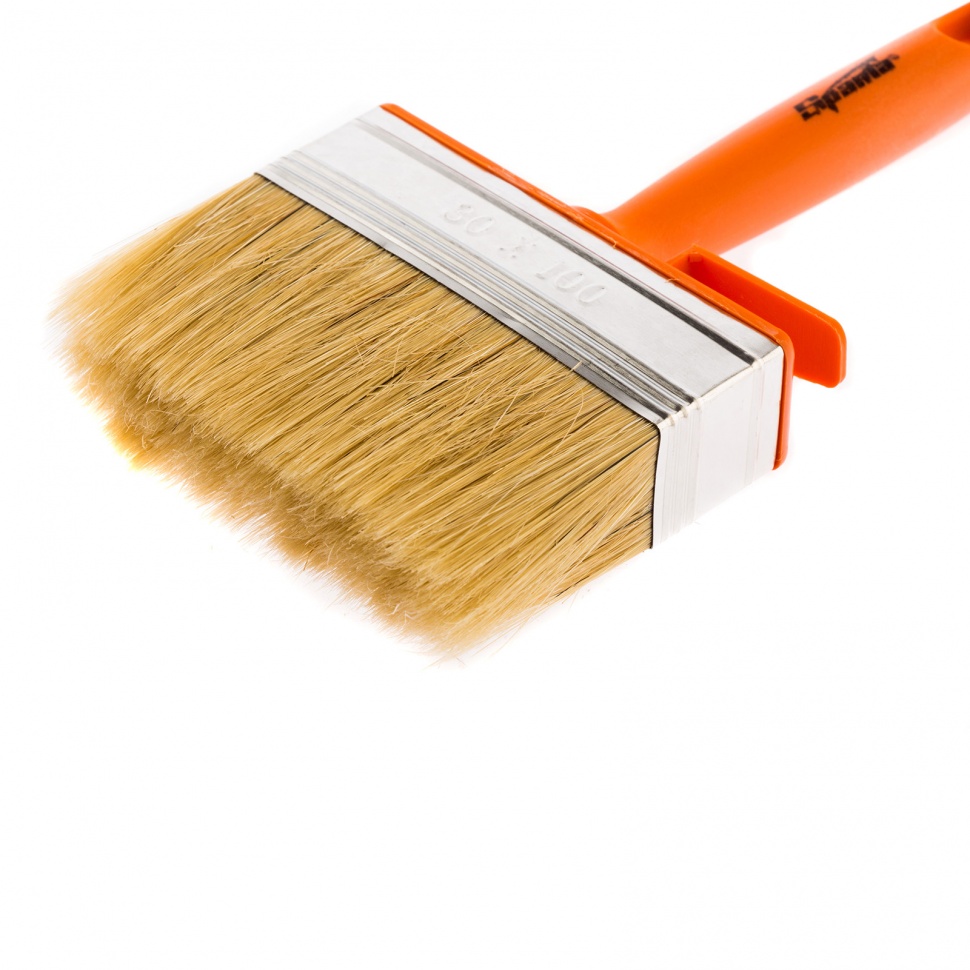 Кисть-ракля, 30 х 100 мм, натуральная щетина, пластмассовый корпус, пластмассовая ручка Sparta (841025)