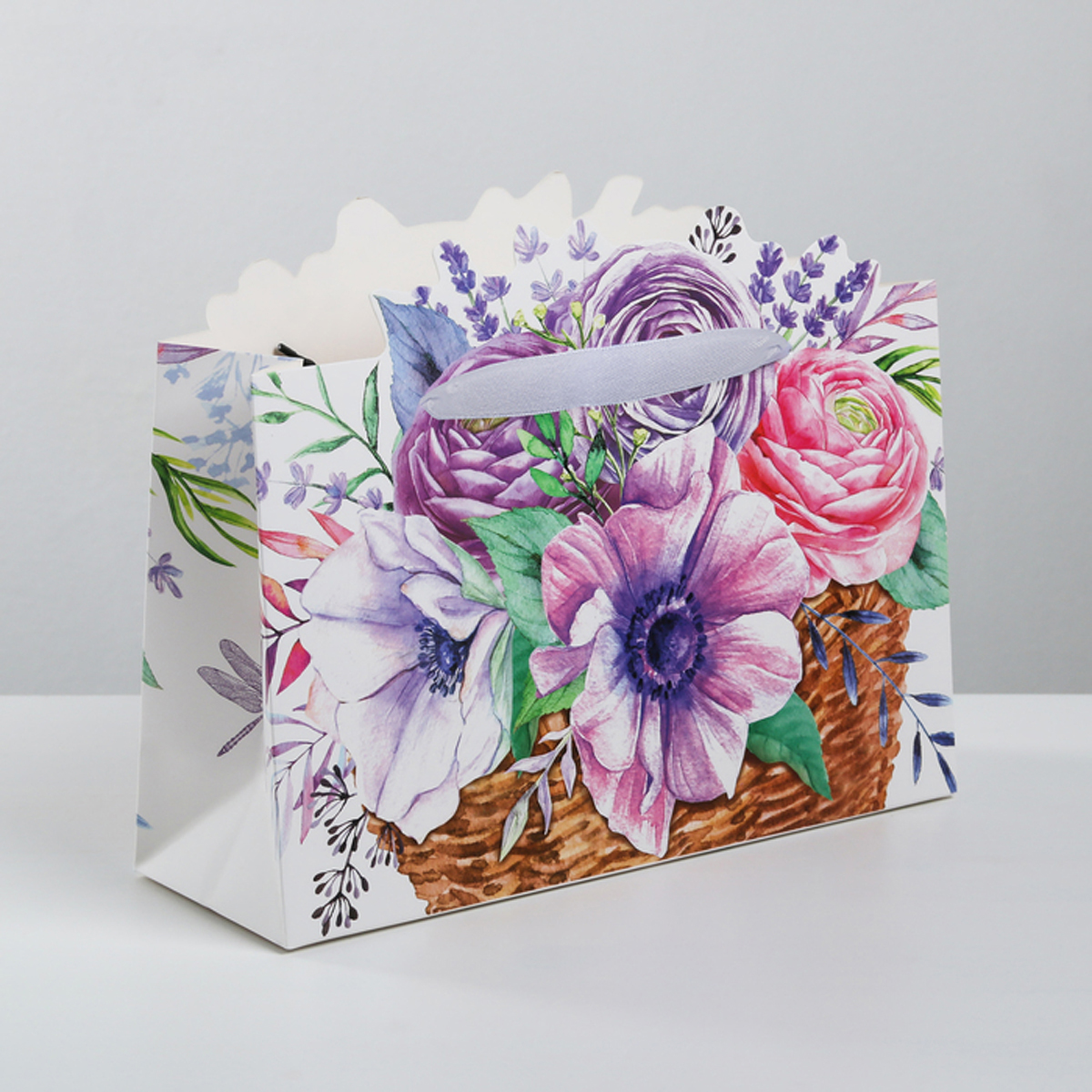 Пакет подарочный "чудесный день" 30*23*10 см (1/343) "дарите счастье" 3822375