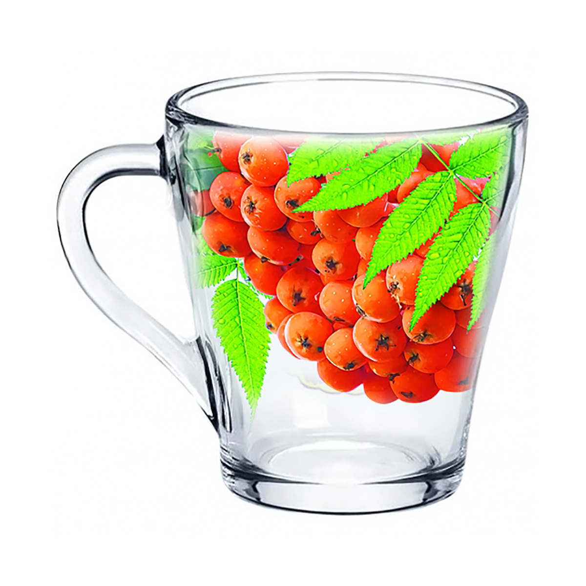 Кружка живая природа "рябинка" 250 мл (1/20) "декостек"