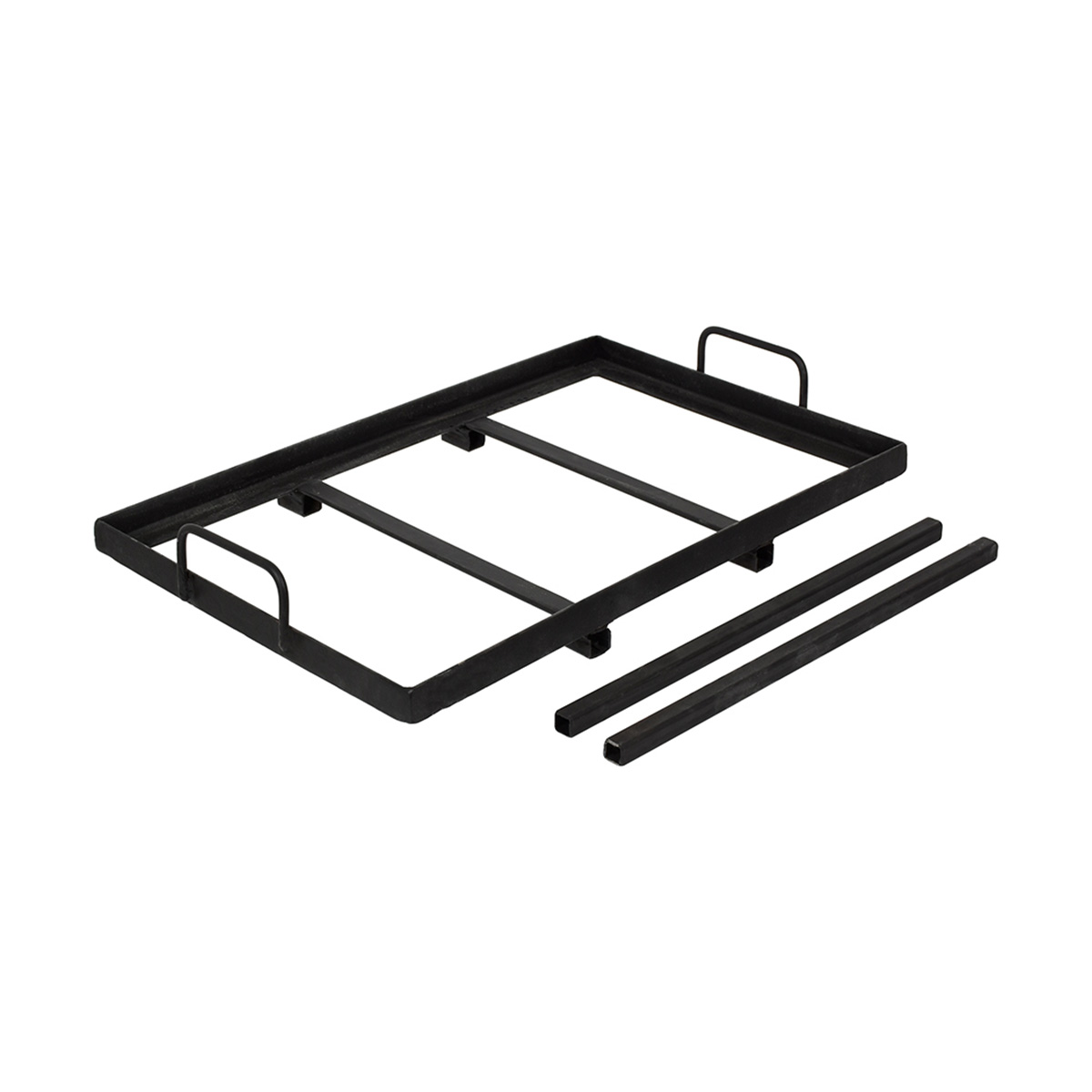 Плита-гриль для мангала 50*30*3 см натур. камень, 2 зоны рельефная + плоская (1) "boyscout" 61580