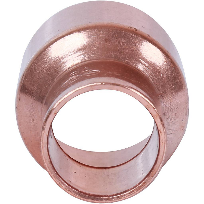 Муфта медная 35x22 переходная однораструбная SANHA под пайку 152433522