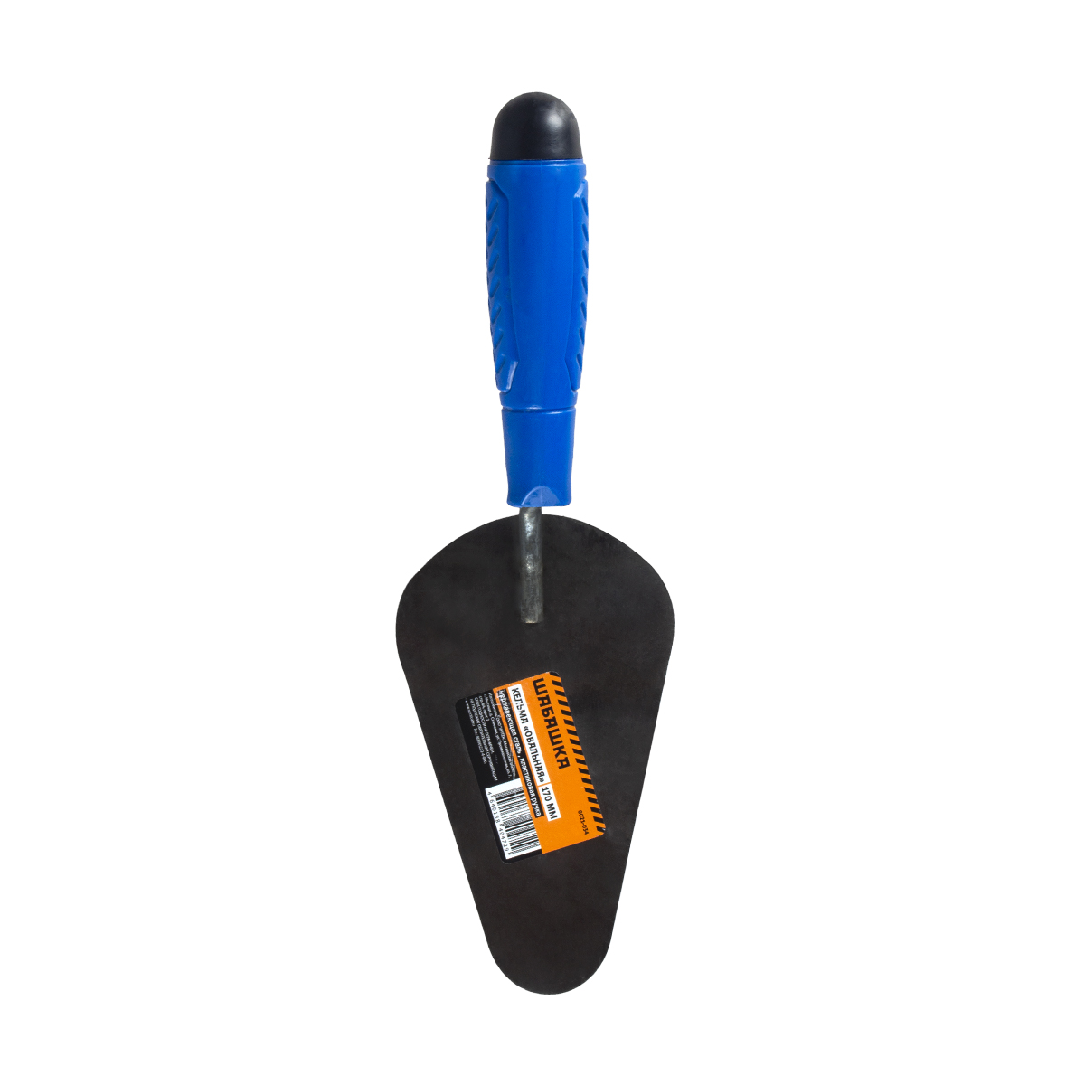 Кельма "овал" 170 мм пластм. ручка (1/25) "шабашка" 0021-034