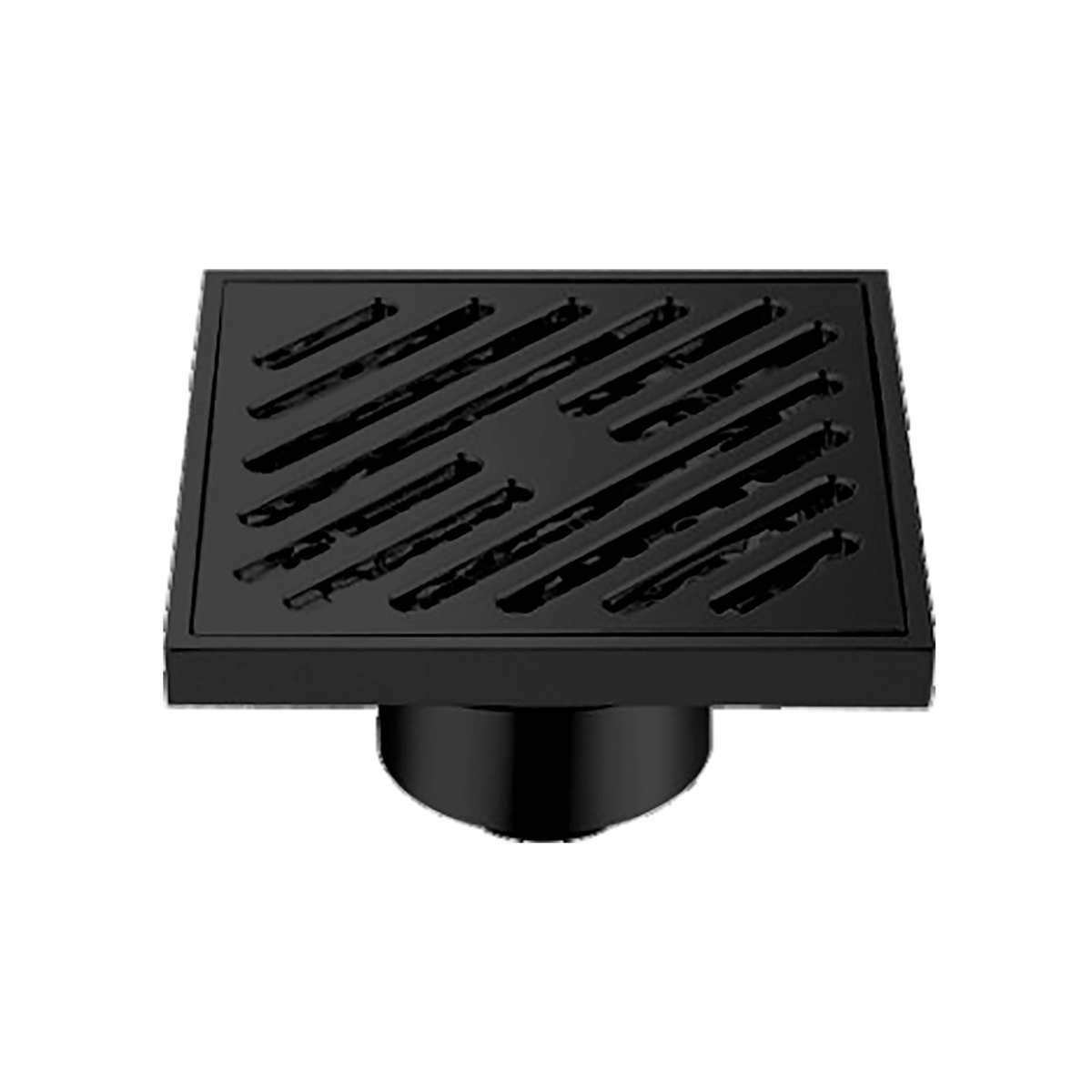 Трап для душа g81050-6 100*100 мм, черный (1/40) "gappo"