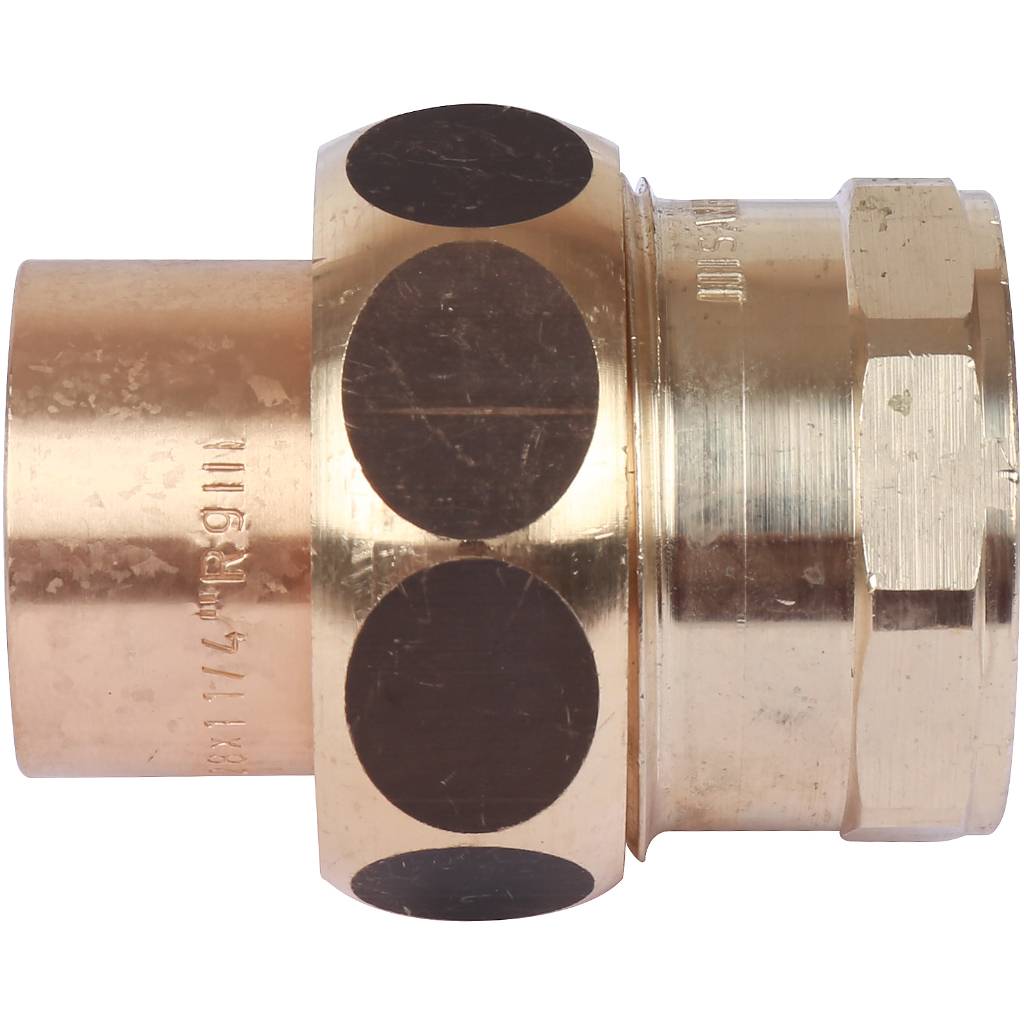 Американка (сгон) 28x1" ВР самоуплотняющаяся под пайку SANHA бронзовый 14340281