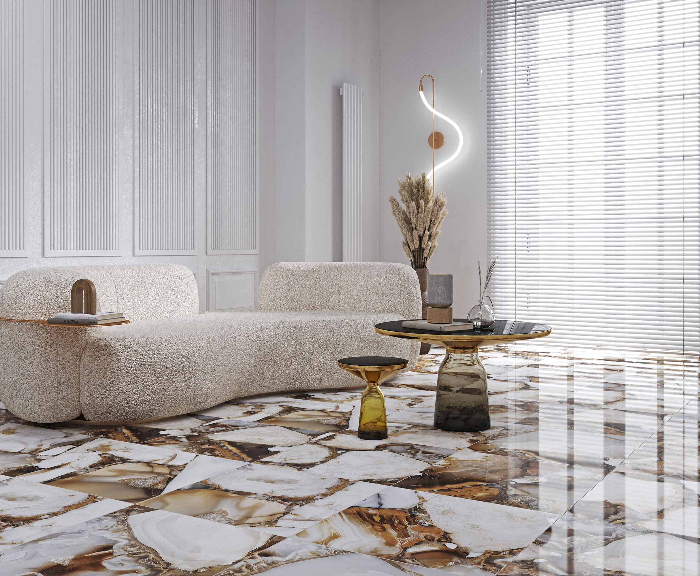 Sirius gold керамогранит полированный 60x120