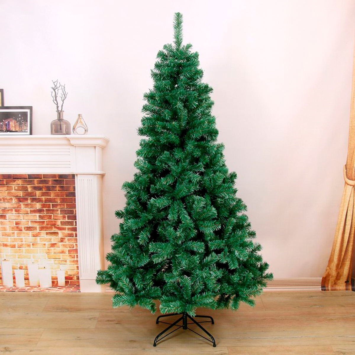 Ель голубая декор. 180 см, 694 ветки "зимнее волшебство" 703955