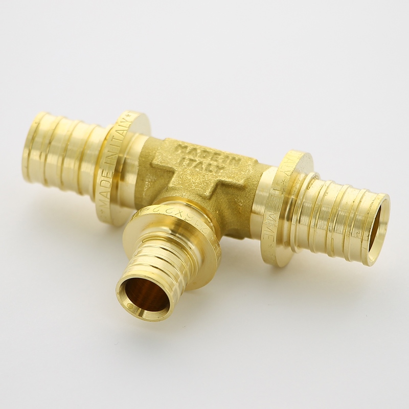 Тройник переходной 20 x 16 x 20 аксиальный для труб PE-X UNI-FITT