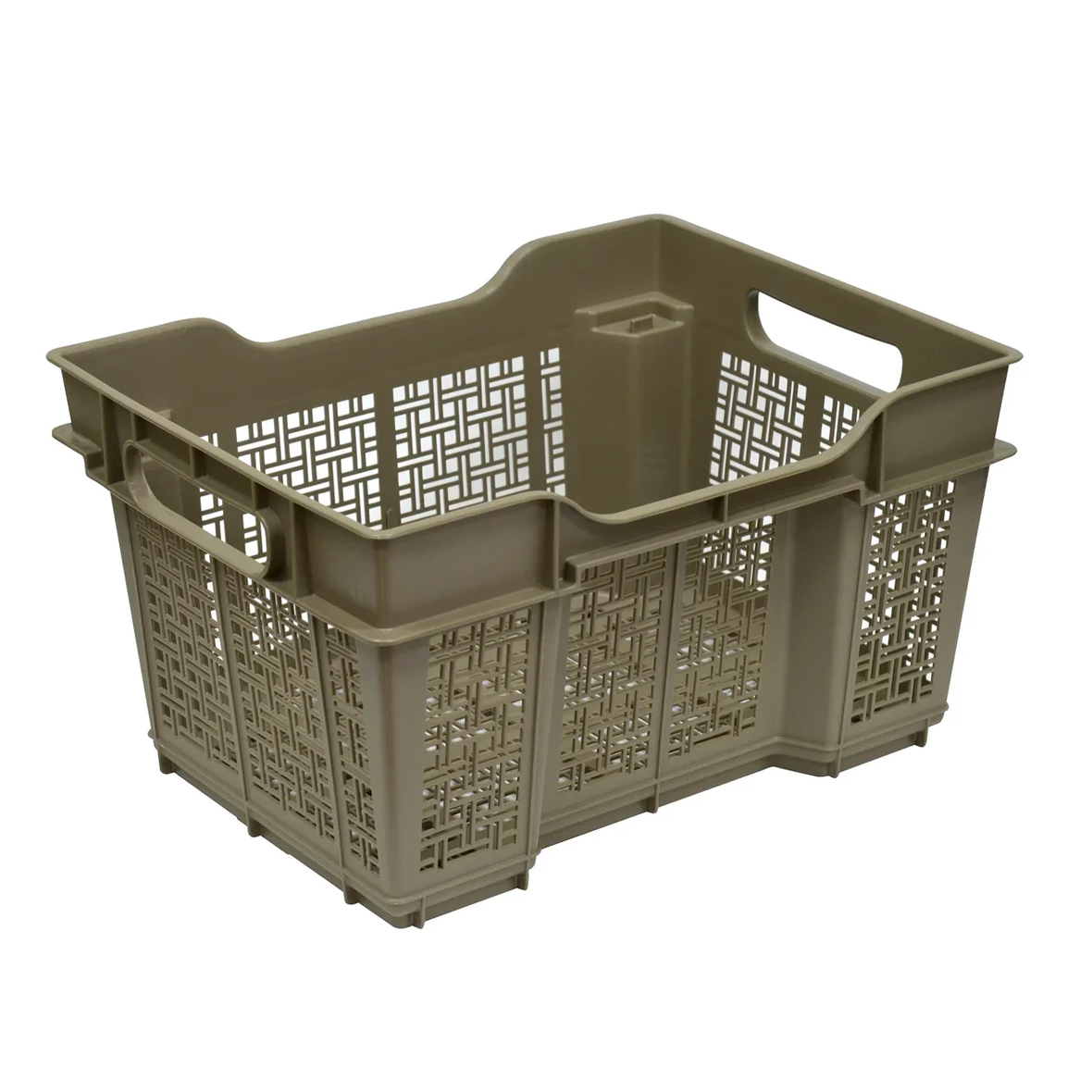 Ящик универсальный 400*300*220 мм  16 л (капучино) (1/12) "виолет"