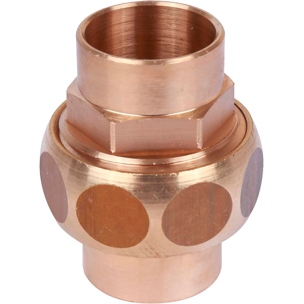 Американка (сгон) 22 мм уплотнение конус SANHA под пайку бронзовая 1434022