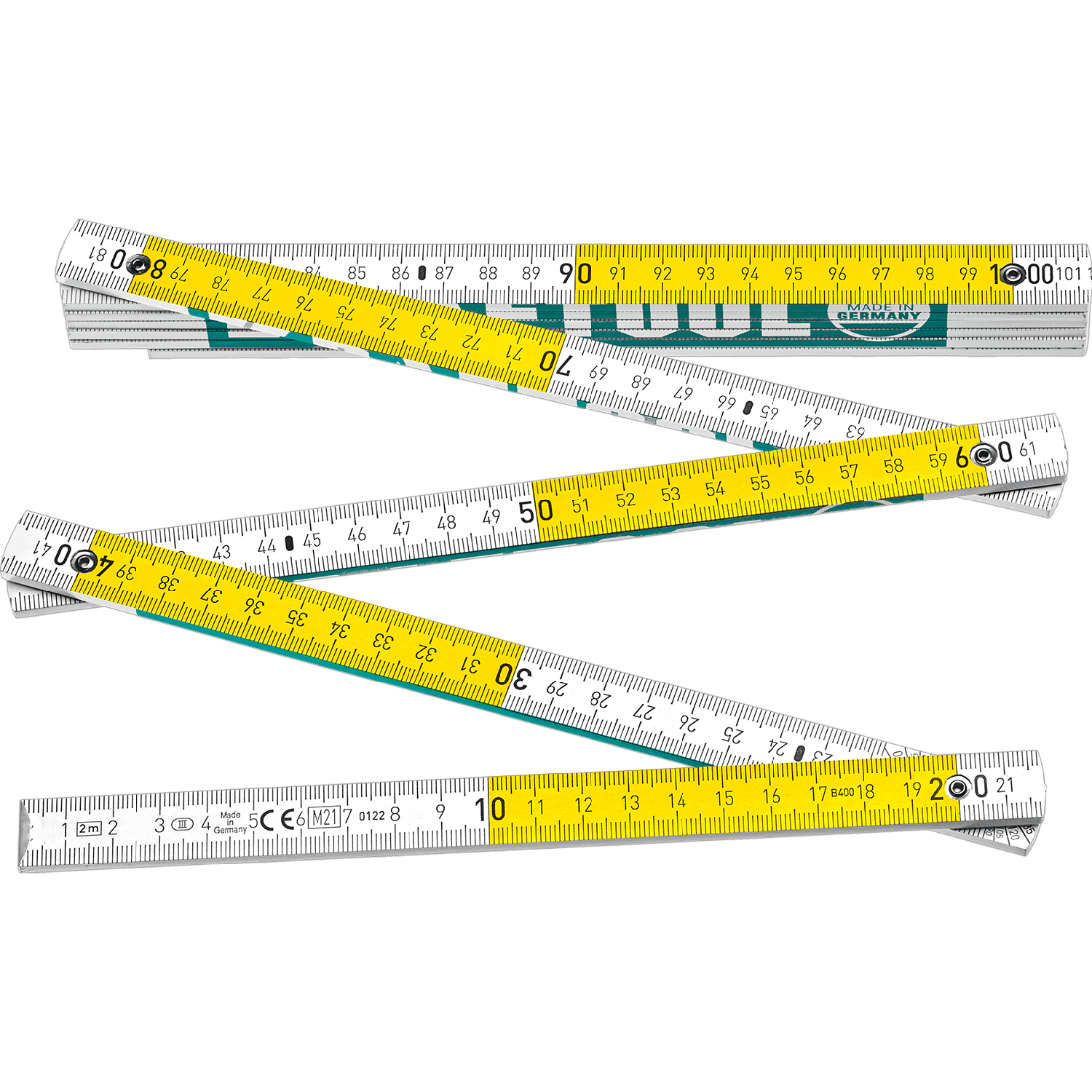 KRAFTOOL PRO-90, 2 м, профессиональный складной деревянный метр (34726)