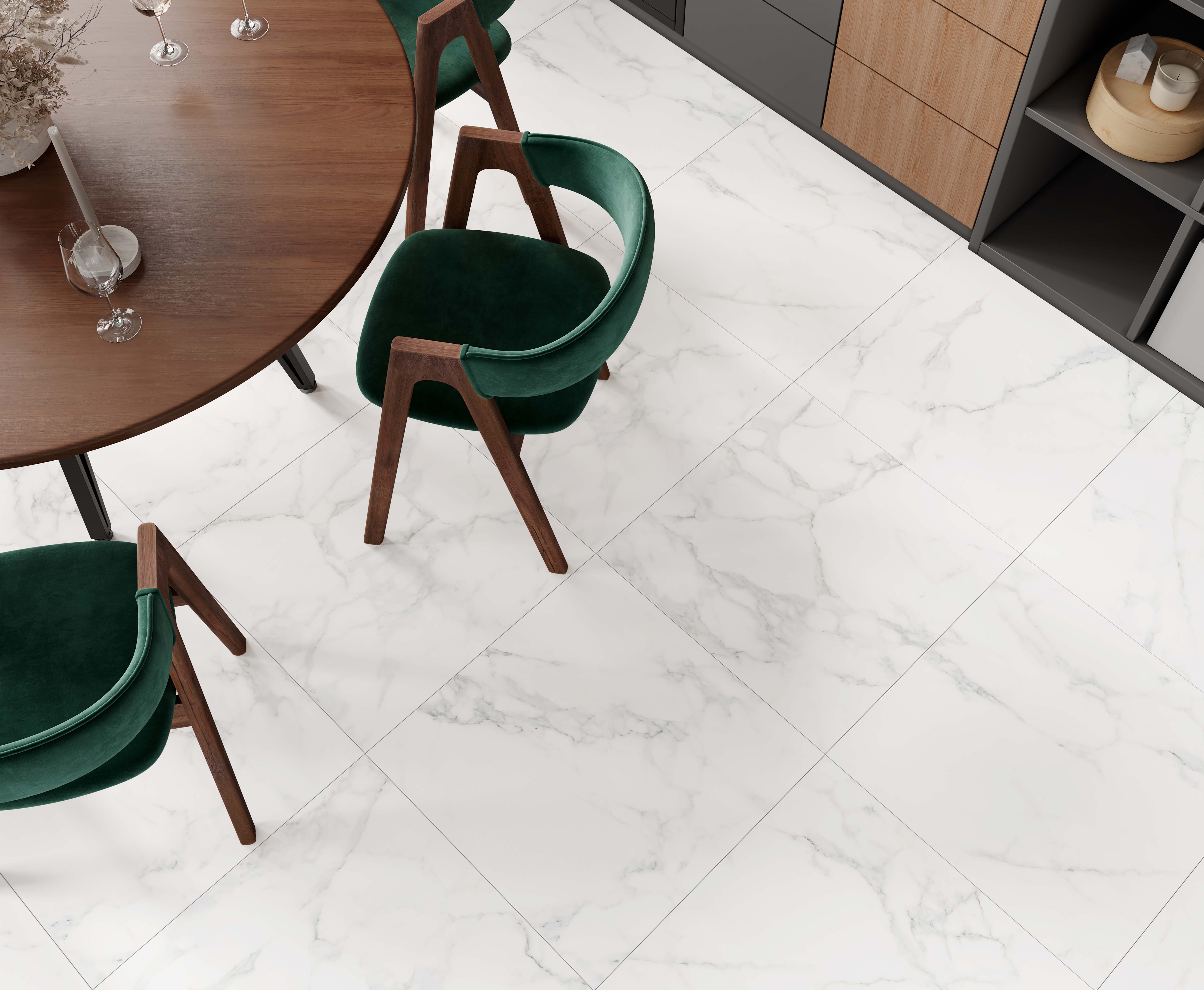 Uno white керамогранит белый матовый 60x60