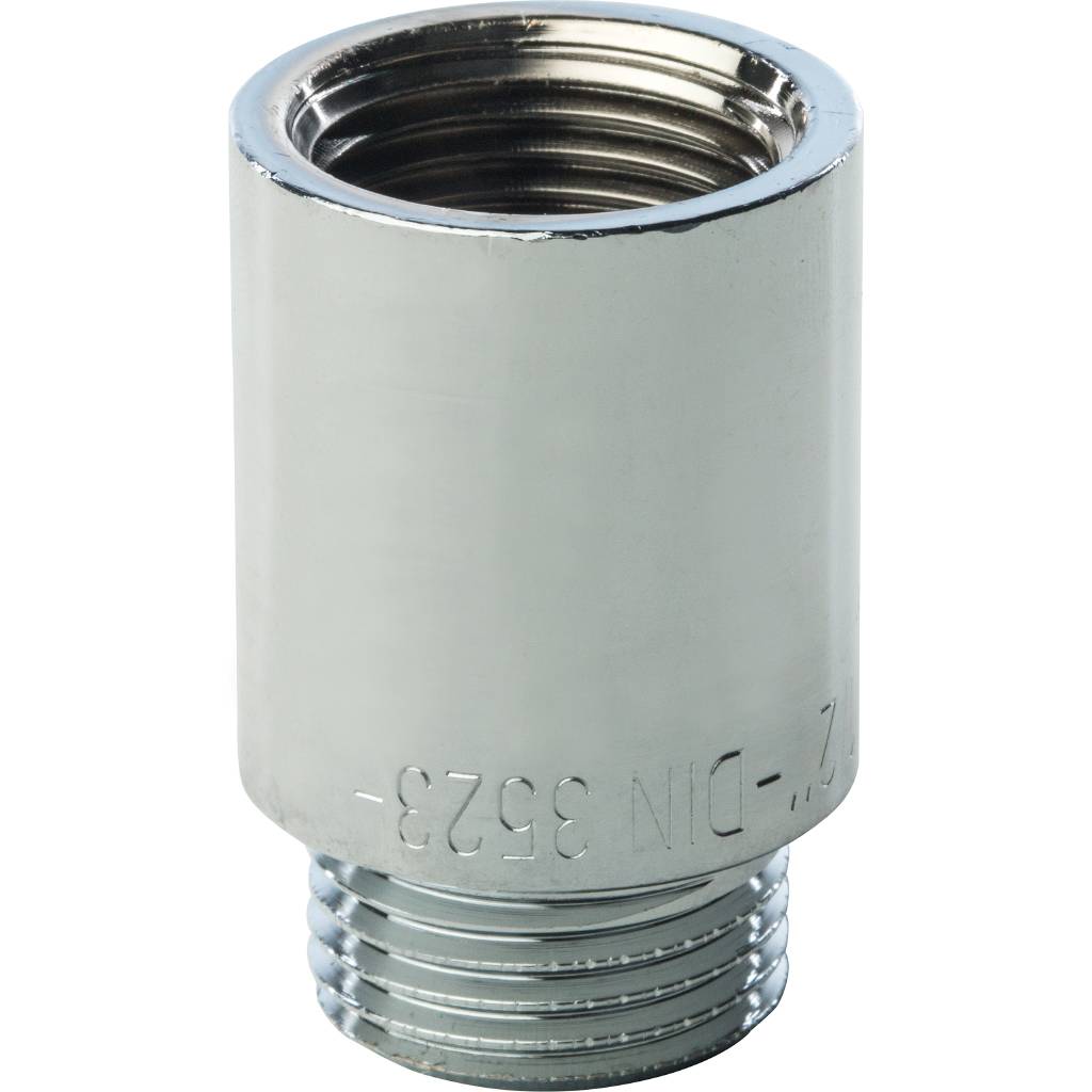 Удлинитель резьбовой ВН 1/2" x 30 мм хром STOUT