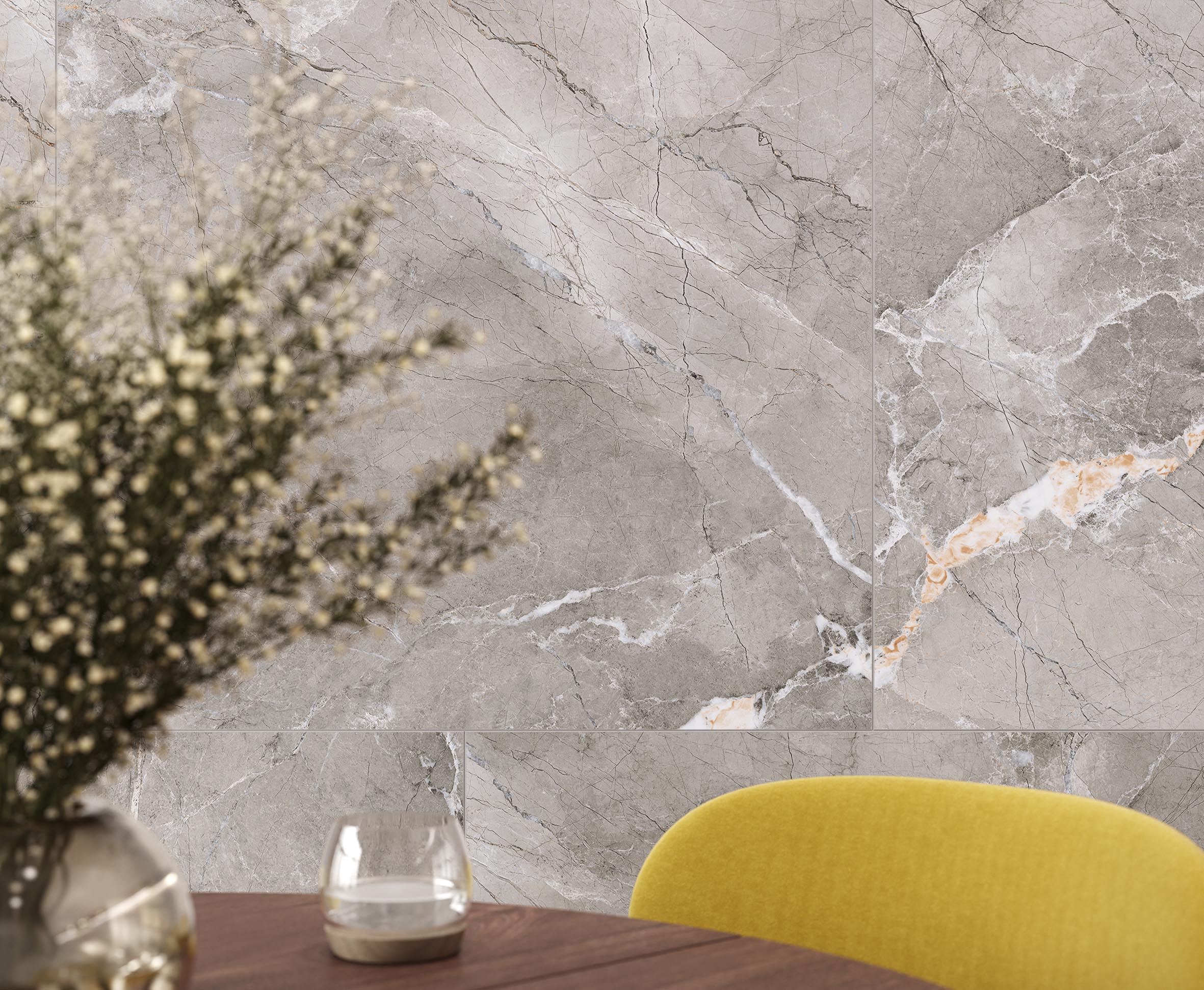 Carnico grey керамогранит серый лаппатированный 80x80