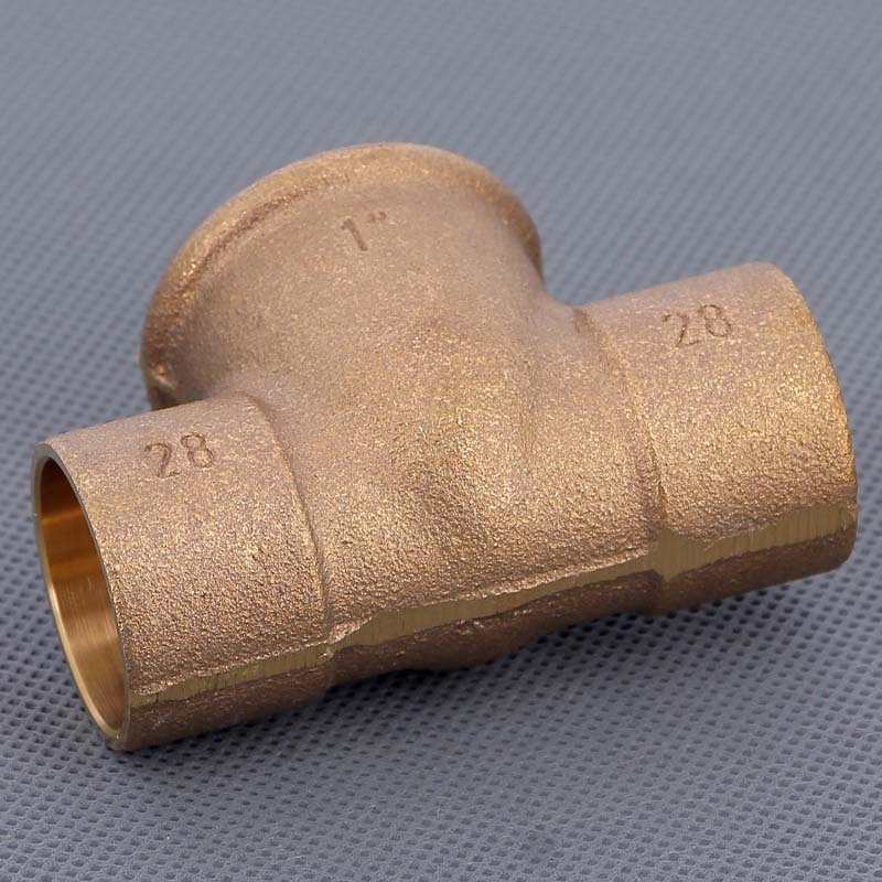 Тройник переходной под пайку ВР 28 х 1" VIEGA медный