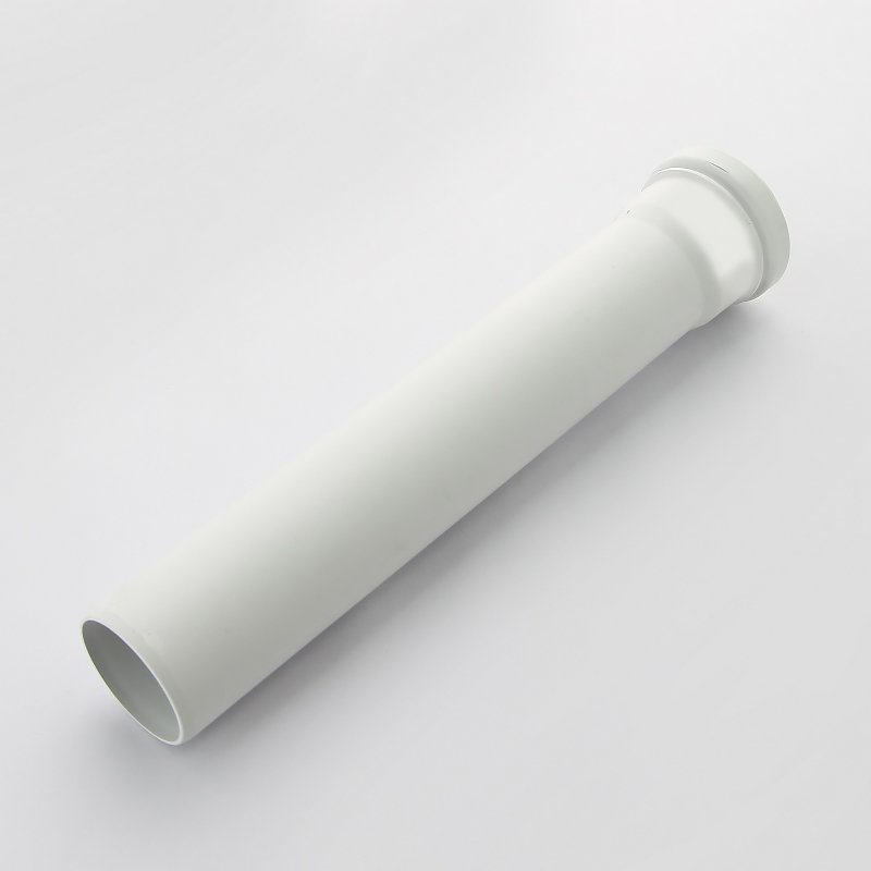 Канализационная труба 110 х 2000 Sinikon с раструбом (белая)