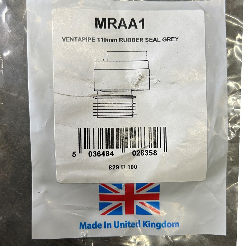 Клапан McALPINE вентиляционный для канализации со смещением, 110 мм