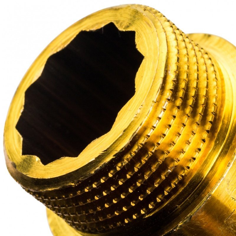 Удлинитель резьбовой ВН 3/4" x 50 мм латунь STOUT