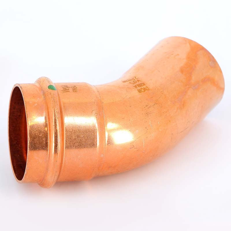 Угол-вставка 45° пресс медный Profipress VIEGA 54