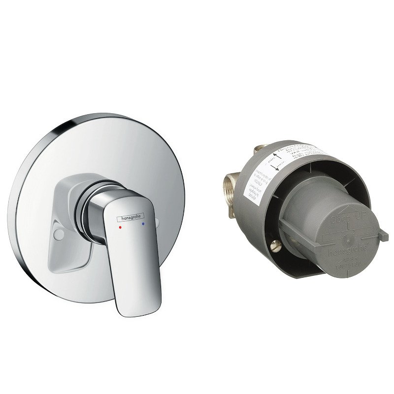 Смеситель для душа (внешняя и скрытая часть) HansGrohe HG Logis