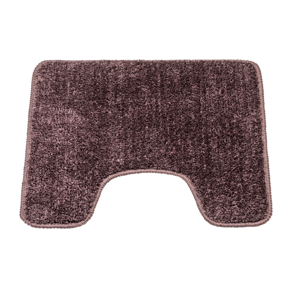 Коврик для туалета "presto" 45*45 см, микрофибра (коричневый) (1/15/30) "swensa" atm-1411dbr-t