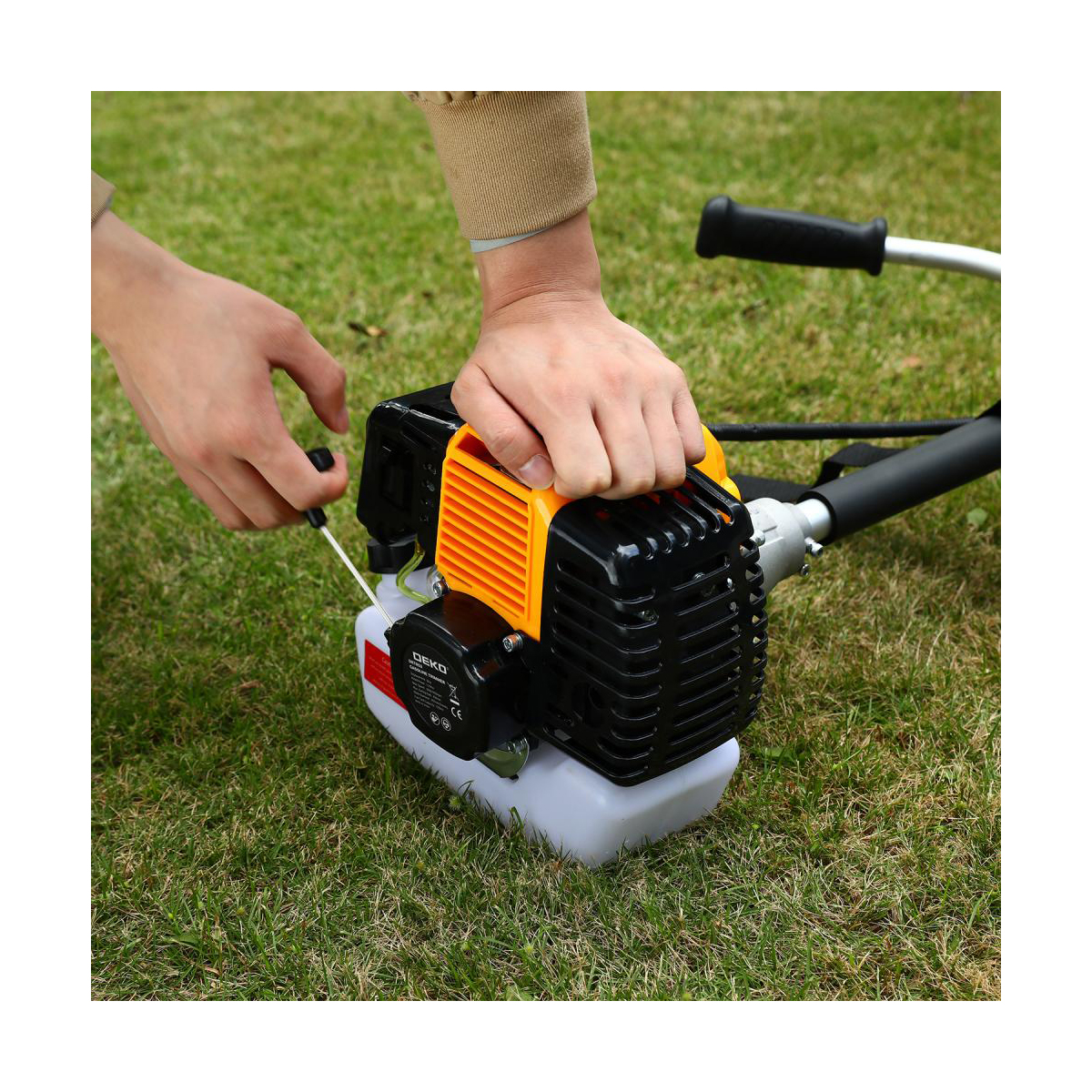 Триммер бензиновый dktr52 (1) "deko" 063-4254