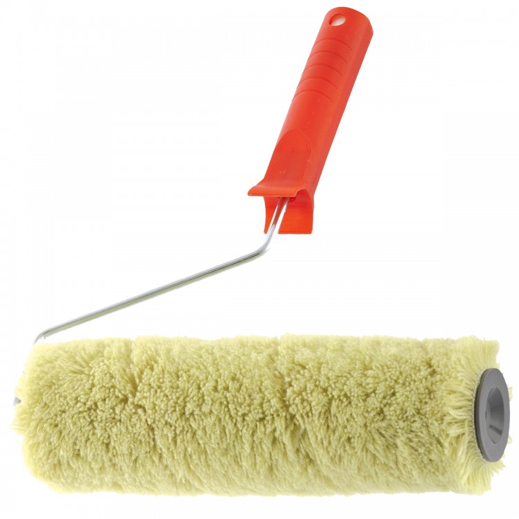 Валик для фасадных работ синтетический Pro, 250 мм, ворс 18 мм, D 40 мм, D ручки 6 мм, полиакрил MTX (81342)