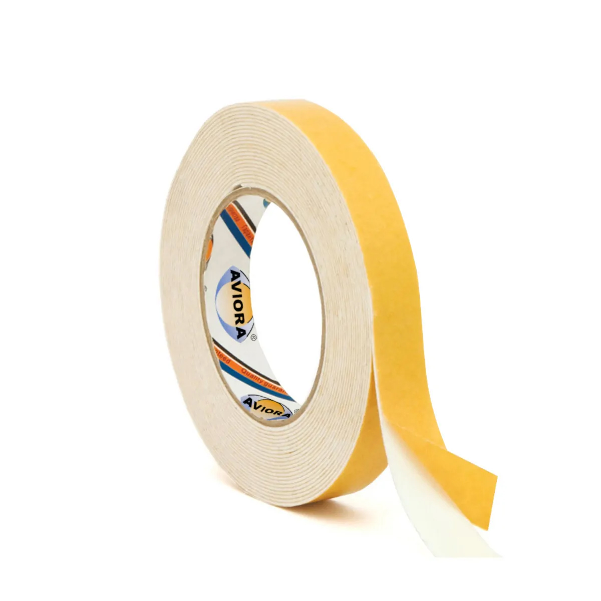 Лента клейкая двусторонняя (вспененная) для крепления зеркал 25 мм х 10 м, белая (1/36) 302-065