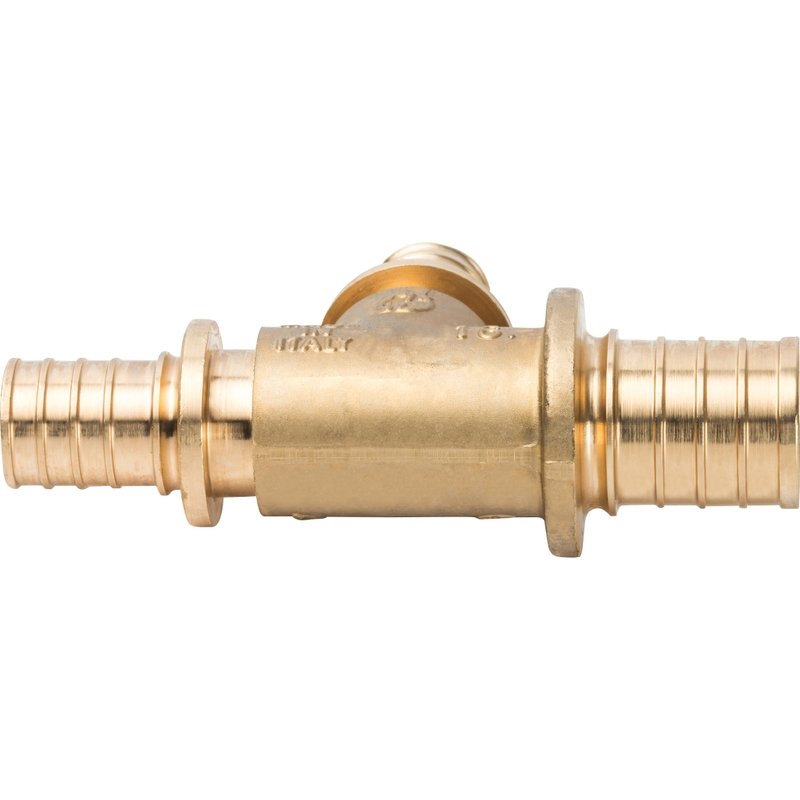 Тройник переходной 32 x 25 x 25 аксиальный для труб PE-X STOUT