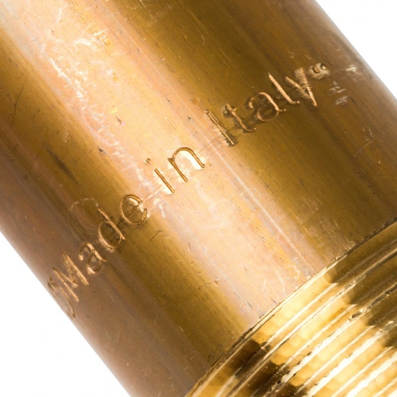 Сгон НР 3/4" 200 мм латунь STOUT