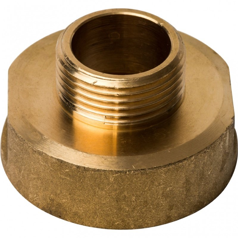 Переходник редукционный ВН 1" x 1/2" латунь STOUT