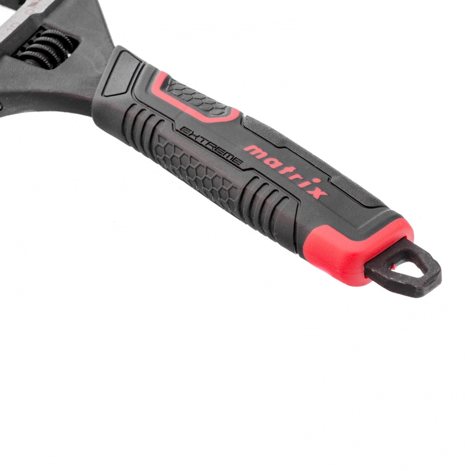 Ключ разводной, тонкие губки, фосфатированный, двухкомпонентная рукоятка, 300 мм, PRO Matrix (15579)