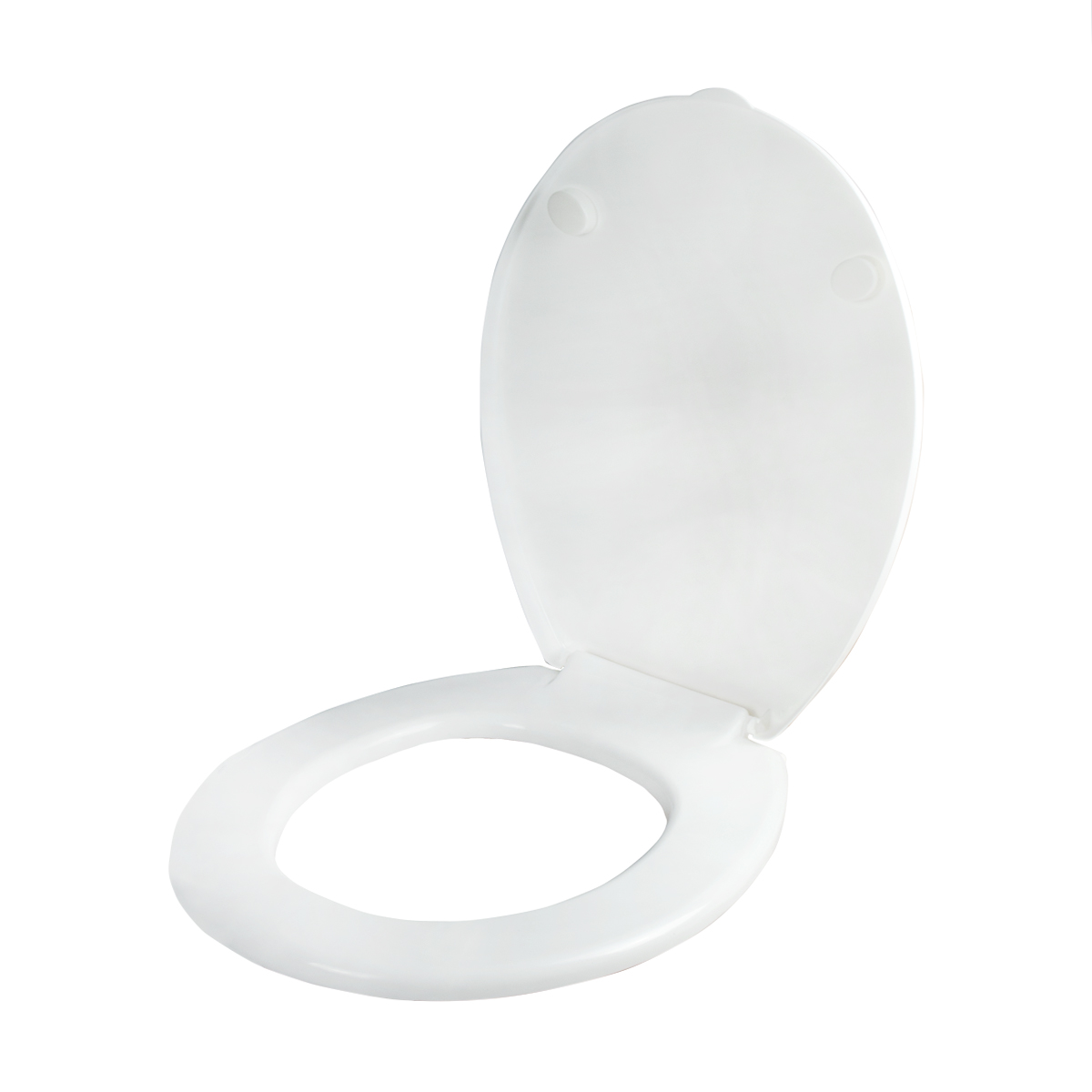 Сиденье для унитаза белое (1/9) "мультипласт"