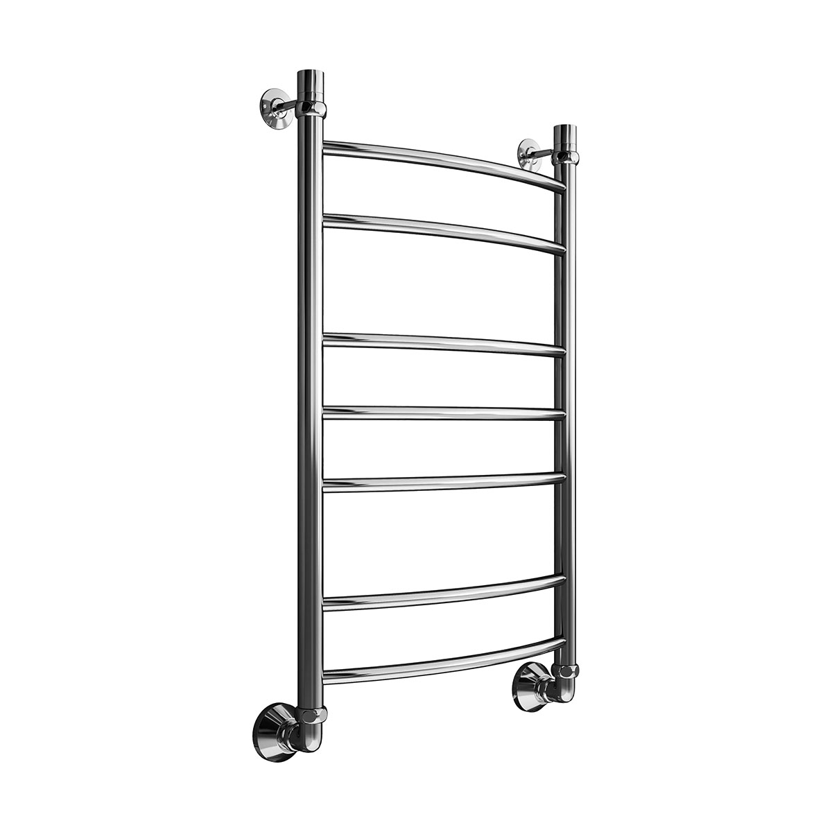 Полотенцесушитель водяной вид 5 "эко" 500*600 гайка/гайка (хром) (1) "маргроид"